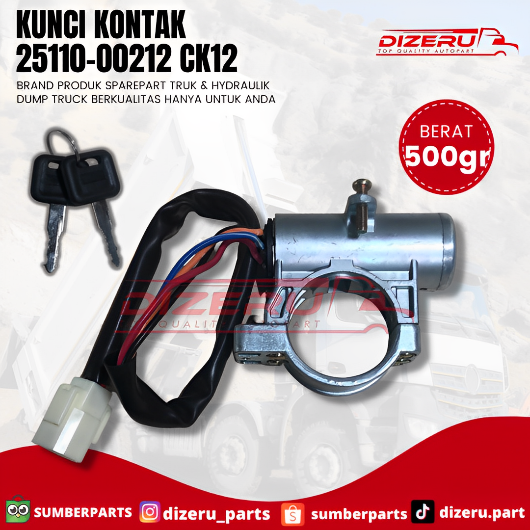 Kunci Kontak 25110-00212 CK12